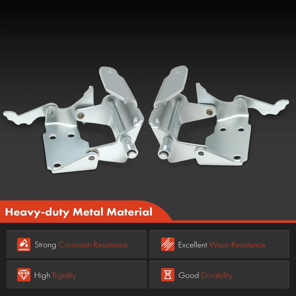 Bisagra de puerta lateral superior delantera 2 piezas para GMC Yukon 1992-2000 C1500 1988-1999 C2500 Foto 3 de 4