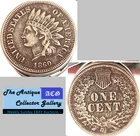 US 1860 CuNi Indian Head Cent🪙Antebellum Years (1820-1860) 🪙Antique🪙