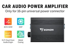Eonon A303 50W Power Digital Amplifier DSP Audio Hi-Fi for Car Stereo Head Unit