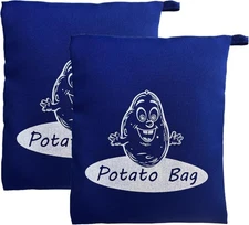 Microwave Potato Cooking Bags, Set of 2, Reusable Baked Potato Pouches, 7.87 x 9