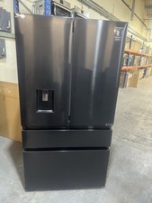 HISENSE PureFlat RF749N4SWFE Fridge Freezer - Black Stainless Steel