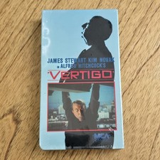 Vertigo Horror VHS Sealed New VHS 1984 Alfred Hitchcock Watermarks