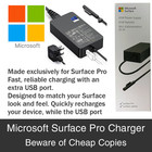 Genuine Microsoft Surface Pro 65W Power Supply Charger  **BRAND NEW  BOXED**