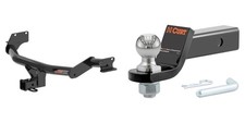 CURT Trailer Hitch Tow Kit Class 3 Receiver, 2in Ball Mount, Pin & Clip #13427