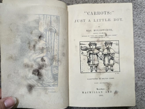 'Carrots' Just A Little Boy, by Mrs. Molesworth 1886