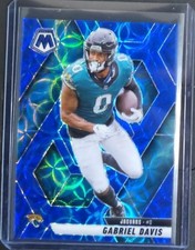 2025 Panini Mosaic - Gabriel Davis #54 Blue Scope Prizm Buffalo Bill's NM