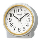 Seiko Clock Alarm Clock, Table Clock, Automatic Light-Up, Analog,KR518S