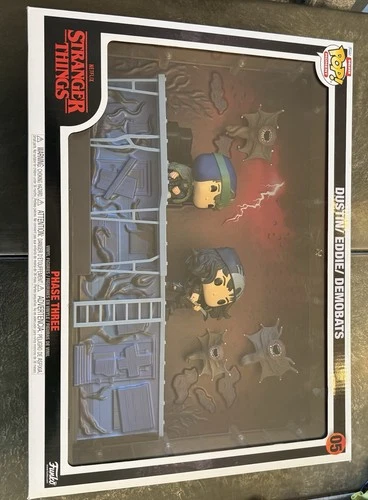 Funko Pop! Deluxe Moment Stranger Things Phase 3, Dustin/Eddie/Demobats, #05