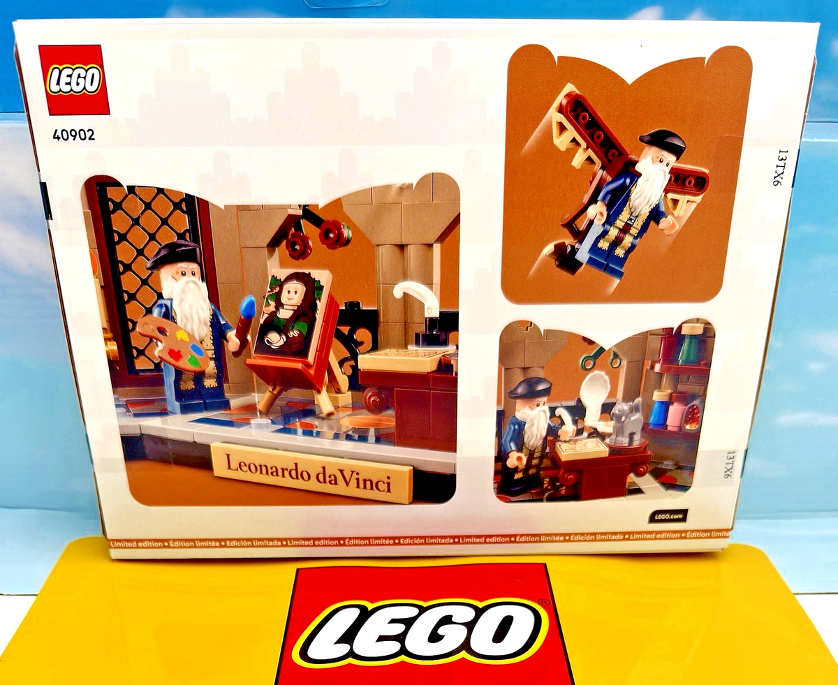 LEGO 40902 Tribute to Leonardo da Vinci Set | eBay