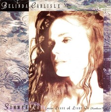 Belinda Carlisle - Summer Rain - Used Vinyl Record 7 - 64 - V8100z