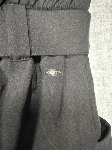 Mondetta Athletic Skirt Womens Moisture Wicking Belted Skirt Black Small Stretch - Picture 3 of 7