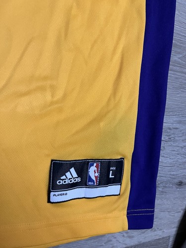 Adidas Los Angeles Lakers Trikot Nick Young Gr. Large NBA gelb #0 - Bild 5 von 6