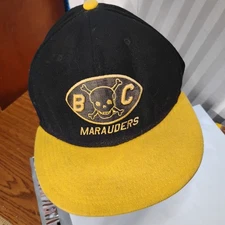 Bay City Marauders Defunct Football Stall & Dean Fitted Hat Cap Men's Size 7 5/8