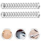  15 Pcs Walnut Clip Spring Compression Metal Springs Coil for Nutcracker