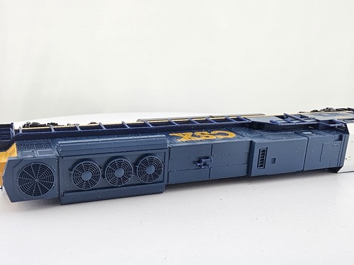 *LESEN Kato Spur N CSX EMD SD80MAC Diesellok #4599 Modelleisenbahn Zug - Bild 10 von 14