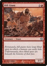 MTG Magic the Gathering Hill Giant (47/113) Duels of the Planeswalkers LP