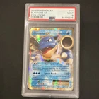 Pokémon Blastoise EX Ultra Rare Holo Evolutions 21/108 PSA 9 2016