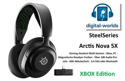 SteelSeries Arctis Nova 5X schwarz XBOX u.a.  Gaming Headset +++ BITTE LESEN +++