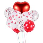  10 Pcs Valentine's Day Inflatable Balloons Party Wedding Decorations