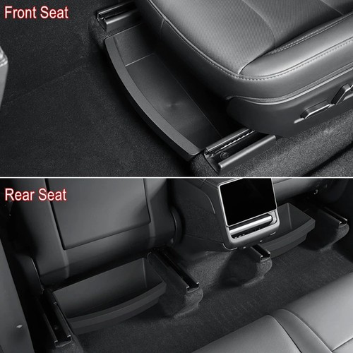 For Tesla New Model Y 2025 Juniper Launch Under Seat Drawer Storage Box - Foto 7 di 9