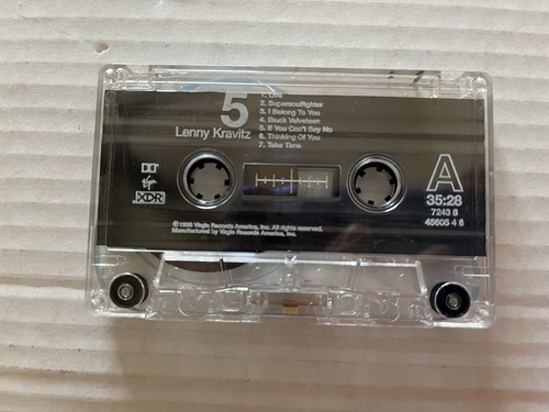 5 (CINQ) cassettes Lenny Kravitz années 90 rock funk soul - Photo 4/7