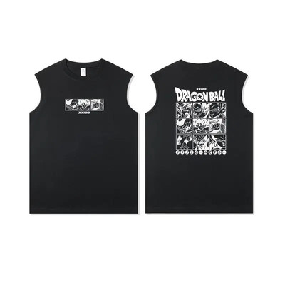 HERREN UNTERHEMD SOMMER DRAGON BALL SERIES MANGA ANIME KLEIDUNG