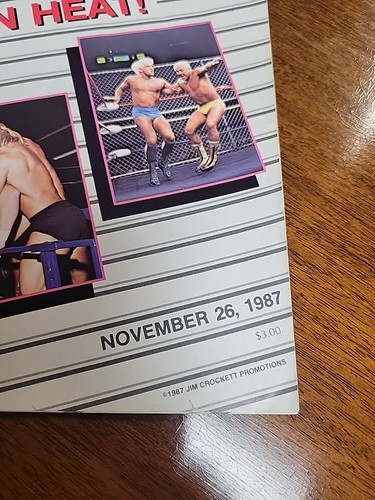 NWA Starrcade 1987 Wrestling Program WCW WWE WWF Road Warriors Dusty Flair Sting - Picture 4 of 9
