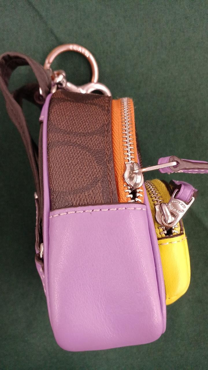 Mini backpack pouch Model number C7803 COACH - image 3