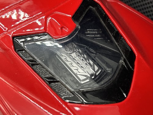 1/24 MOTOR MAX American Legends 2020 Chevy Corvette C8 Red jm 79360 - Picture 7 of 15