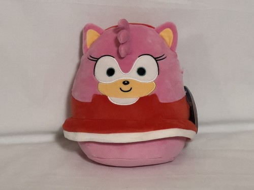 Squishmallow Sonic Collection Silver, Amy, Dr. Eggman y Dark Chao Nuevo con Etiquetas - Imagen 7 de 21
