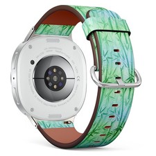 Bamboo Forest Gradient Vegan Leather Watch Band 40/44/46mm 