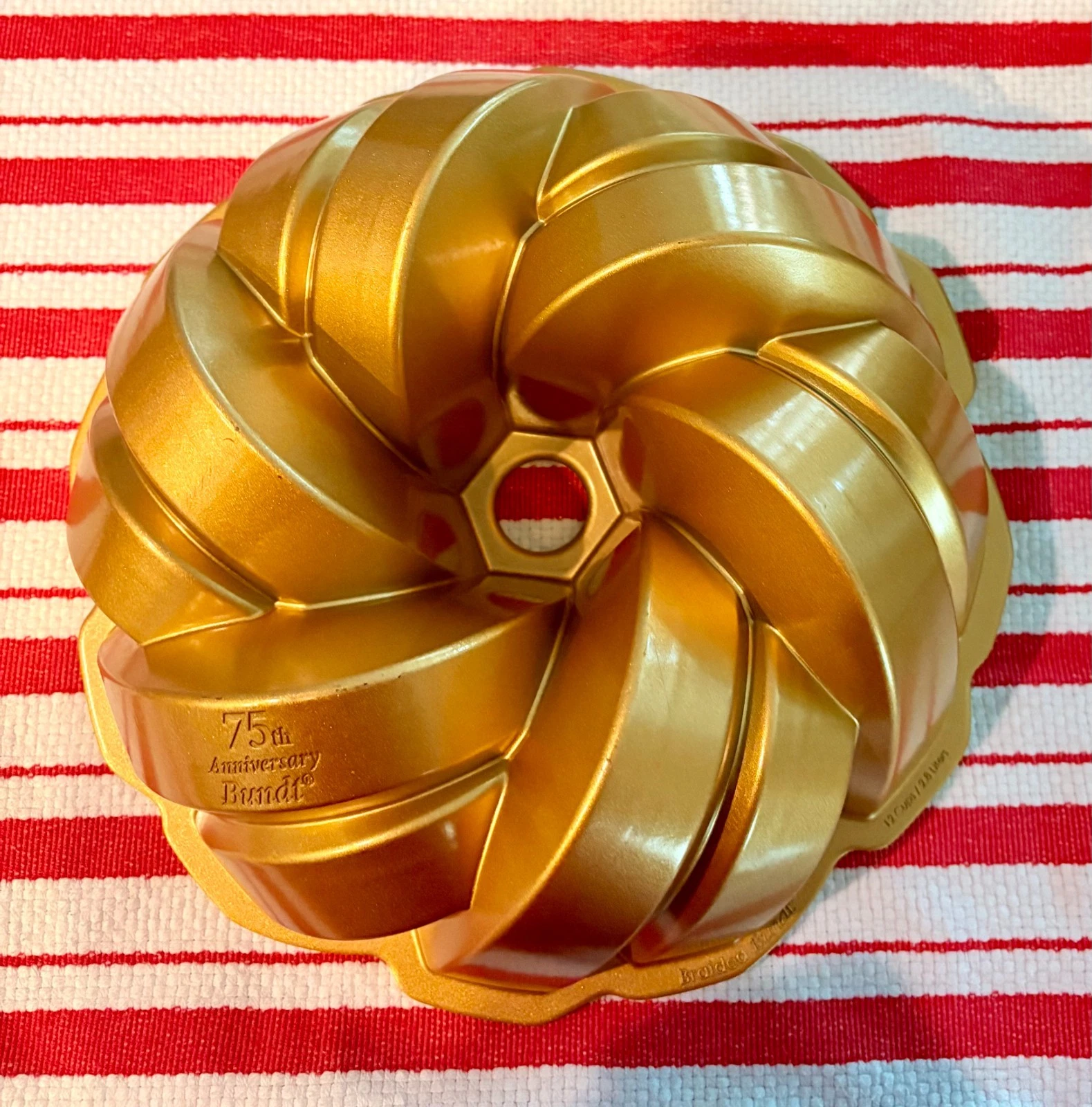 Nordic Ware 75th Anniversary Braided Bundt® Pan