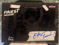 Ethan Page 2025 Topps Finest WWE Finest Moments Autograph Auto Base