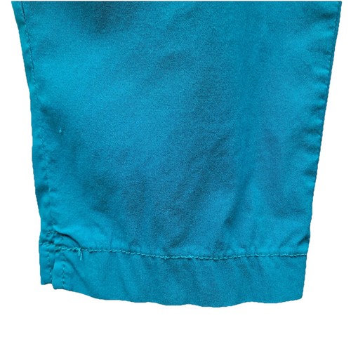 QQBY Capri Pants Women’s 15/16 Teal Turqoise LightweightFestive Vibrant - Picture 7 of 13