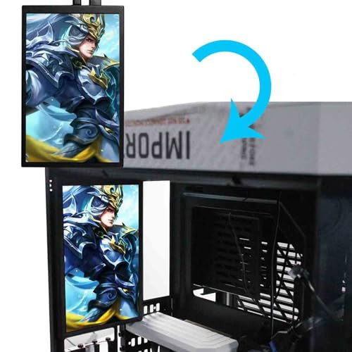 8 Inch Small Mini LCD Monitor 1280x800 IPS Screen Display for PC Case DIY - Picture 6 of 7