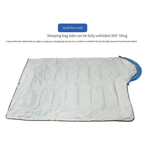 Lightweight Outdoor Sleeping Bag Hollow Cotton for Maximum Warmth and Comfort - Picture 7 of 24