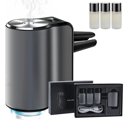 Fragrance Aromatherapy with Smart Car Air Freshener Fragrance Dispenser Diffuser 3*Scent Oil
