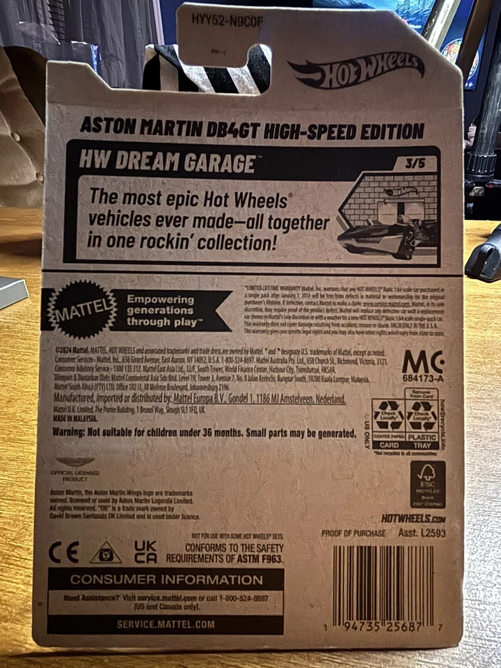 Hot Wheels: Aston Martin DB4GT edición de alta velocidad #3/5 Foto 2 de 3