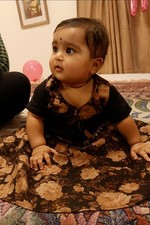 Handmade Lehnga Choli For 6 Months Baby Girl