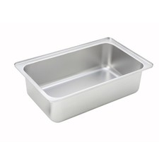Winco CWPF6 Full Size 6 in Deep Water Pan