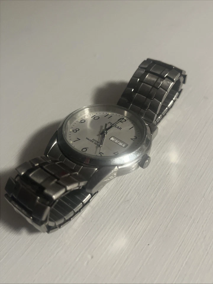 Reloj pulsera día/fecha hombre Pulsar by Seiko cuarzo VJ33-X0006 Foto 3 de 4