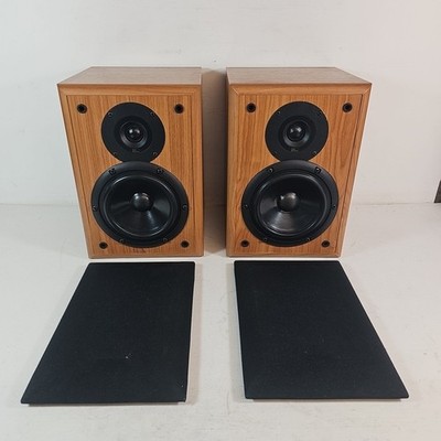 TDL Nucleus 2 Bi-Wire 2-Way Stereo Bookshelf Speakers 20-100w 4-8