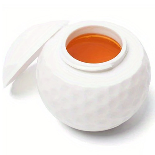 Golfball Schnapsglas Set - 3 Stück mit Deckel, ideal für Golf Party Geschenke - Bild 6 von 8
