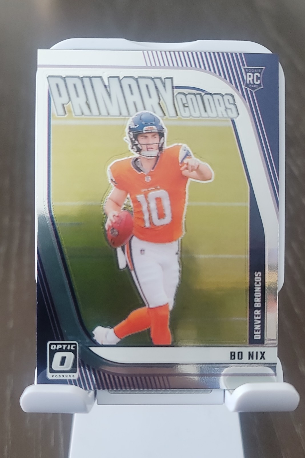 2024 Panini Donruss Optic - Rookie Primary Colors Bo Nix #4 (RC)