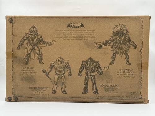 Power-Con 2021 Exclusive MOTU Masters Of The Universe Origins Evil Horde 4-Pack - Picture 2 of 2