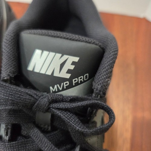 Nike Air MVP Pro Metal Cleats Black and White Athletic Baseball Shoes Size 11 - Picture 7 of 12