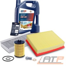INSPEKTIONSPAKET FILTERSATZ SET A+5L EUROLUB 5W-30 FÜR MERCEDES A-KLASSE W169