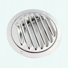 4 Inch Exhaust Hood Round Air Outlet Ventilation Cover Stainless Steel