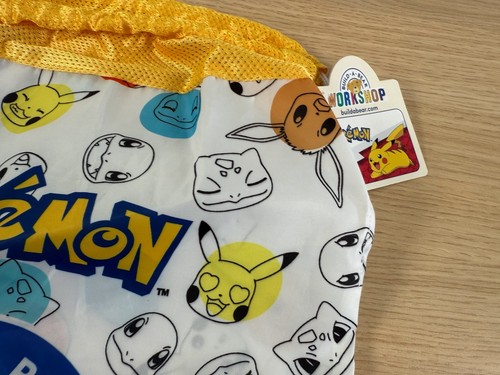 Pokemon Build A Bear Yellow Bag Carry Carrie Bag BNWT - Picture 7 of 8