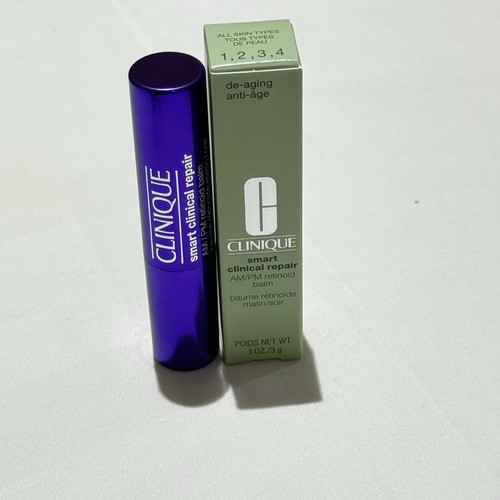 Clinique SMART CLINICAL REPAIR AM/PM RETINOID BALM STICK 0.1 oz. Retinol NIB - Picture 5 of 17